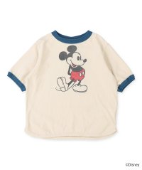 DENIM DUNGAREE/デニムダンガリー DENIM DUNGAREE Vintage Cotton Jersey MICKEY Scribble Tee/508130886