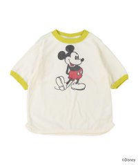 DENIM DUNGAREE/デニムダンガリー DENIM DUNGAREE Vintage Cotton Jersey MICKEY Scribble Tee/508130886