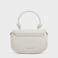 CHARLES & KEITH/Sammie サミー ノットハンドルフロントフラップバッグ/508131297