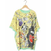 ScoLar/スカラー ScoLar ラビルとフクミンらくがき風 バイカラープルオーバー/508131954