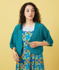 Jocomomola/Deslum brante シャーリングカーディガン/508132258