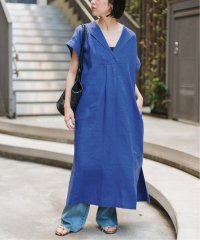 Spick & Span/《追加》リネンカフタンドレス/508132516