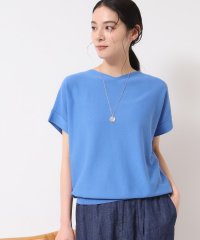 Dessin/デッサン Dessin 浅Vネックフレンチスリーブニット/508132588