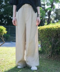 URBAN RESEARCH/『3サイズ展開』new basic　リネンイージーワイドスラックス/508132956