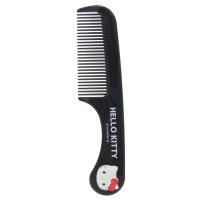 cinemacollection/シネマコレクション cinemacollection ハローキティ ヘアブラシ フラットコーム ブラック サンリオ ケイカンパニー くし キャラクター グッズ /508133431