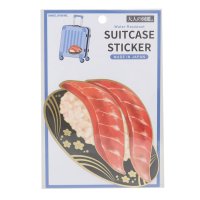 cinemacollection/シネマコレクション cinemacollection ダイカットシール 大人の図鑑スーツケースステッカー 寿司 カミオジャパン デコレーション デコシール グッ/508133512