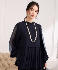 DRESS+/ドレスプラス DRESS+ プリーツ切り替え セットアップ パンツドレス/508133615