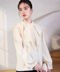 Retica/レティカ Retica 卒業式ワンカラーハイネックラッフルフリルブラウス 結婚式/508133685