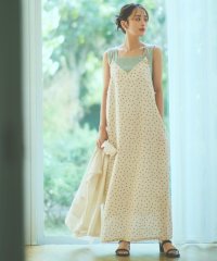 THE SHOP TK/ドット柄キャミワンピース/洗える/508133734