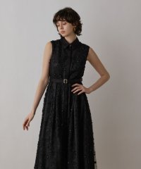 GRACE CONTINENTAL/フラワーライン刺繍ワンピース/508133843