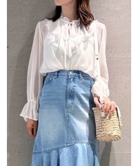 SNIDEL/シフォンボウタイブラウス/508133925