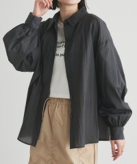 ad thie/アドティエ ad thie 【2025SS新作】シアーワッシャーオーバーサイズシャツ/508133932