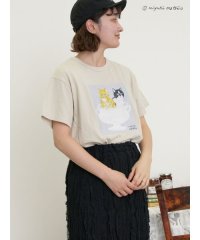 Samansa Mos2/【miyuki matsuo×Samansa Mos2】Tシャツ/508133950