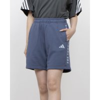 adidas/アディダス adidas レディース ショートパンツ ワード スウェットショーツ JN9976 (グレー)/508134011