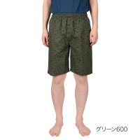 fukuske FUN/フクスケ ファン fukuske FUN ハーフパンツ ボタニカル柄 麻混 ポケット付き fukuske(フクスケ) (RM9P0012)福助 fukuske /508134137