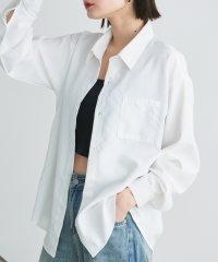 ad thie/アドティエ ad thie 【2025SS新作】ポケット付きベーシックビッグシャツ/508134151