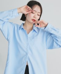 ad thie/アドティエ ad thie 【2025SS新作】ポケット付きベーシックビッグシャツ/508134151