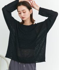 ad thie/アドティエ ad thie 【2025SS新作】シアーメッシュルーズニットプルオーバー/508134159