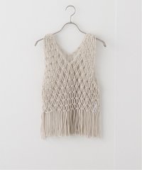 JOURNAL STANDARD relume/マクラメ編みフリンジベスト/508134306