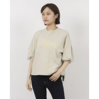 EGLANTINE/エグランティーヌ EGLANTINE パフスリーブカットソー FLOWING ロゴ半袖プルオーバー/508134345