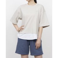 adidas/アディダス adidas レディース ショートパンツ W LUX CA レイヤードTシャツ KA1019/508134384