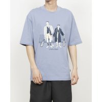 new balance/ニューバランス New Balance メンズ 半袖Tシャツ ショートスリーブTシャツ MT51412 (ブルー)/508134417