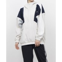 adidas/アディダス adidas レディース クロスジャケット カラーブロック スリーストライプス CLジャケット IM7822 (ベージュ)/508134443