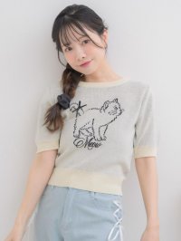 Emsexcite/エムズエキサイト ems excite リボンcatジャガードNTPO/508134497