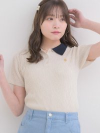 Emsexcite/エムズエキサイト ems excite ダブルカラーリブNTPO/508134500