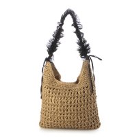 Trysil/トライシル Trysil チュールギャザーワンショルダーかごバッグ/508134513