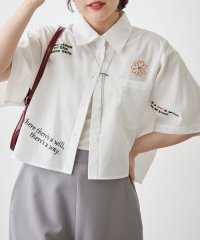 NICE CLAUP/OLIVE des OLIVE OUTLET/【RMAF】色々刺繍ショートシャツ/508134611