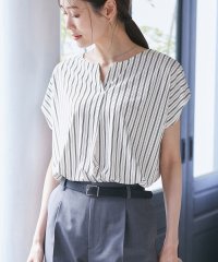 ROPE' PICNIC/【接触冷感・UVカット・吸水速乾】カットジョーゼットスキッパートップス/508134692