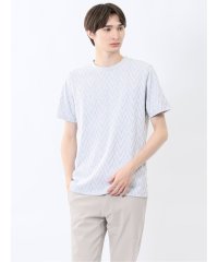 m.f.editorial/エムエフエディトリアル m.f.editorial プレーティングジャガード クルーネック半袖Tシャツ/508134761