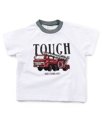 apres les cours/恐竜・消防車モチーフ刺繍Tシャツ/508013479