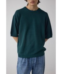 AZUL by moussy/ベーシックガーター5分袖ニット/508132330