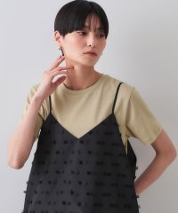OPAQUE.CLIP/ラメベーシックTシャツ【洗濯機洗い可】/508133761