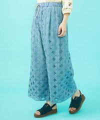 Jocomomola/Flor 総レースワイドパンツ/508135286