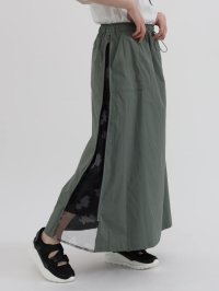 LASUD/ラシュッド LASUD サイドZIP迷彩チュールスカート/508135379