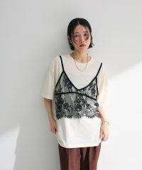Green Parks/グリーン パークス Green Parks レースビスチェドッキングチュニック/508135387