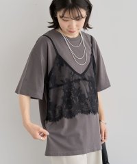 Green Parks/グリーン パークス Green Parks レースビスチェドッキングチュニック/508135387