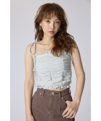 rienda/2WAYギャザーキャミトップス/508135317