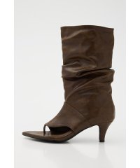 LAGUA GEM/THONG FAUX LEATHER ブーツ/508135325