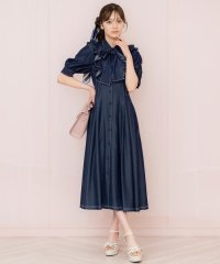 WILLSELECTION/ラッフルリボンタイシャツワンピース/508135356