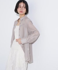 N Natural Beauty Basic/シアーオーバーシャツ/508135408