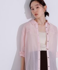 N Natural Beauty Basic/シアーオーバーシャツ/508135408