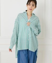 I.T.'S. international/ストライプオーバーサイズシャツ/508135472
