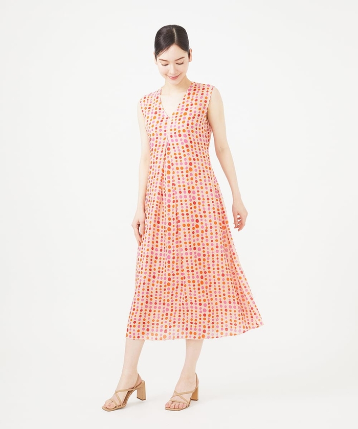 ドットプリントドレス(508136864) | シビラ(Sybilla) - d fashion