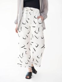 Aga/アーガ Aga グリースプリントインポートワイドパンツ/508136931