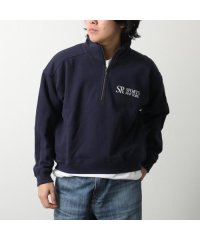 Sporty＆Rich/SPORTY＆RICH トレーナー QZAW235 JFK クォータージップ/508137651