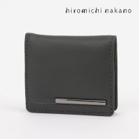 hiromichinakano/ヒロミチナカノ hiromichi nakano 山羊革 メタルプレート ボックス小銭入れ コインケース メンズ 紳士 ヤギ革 ブランド 財布/508137754
